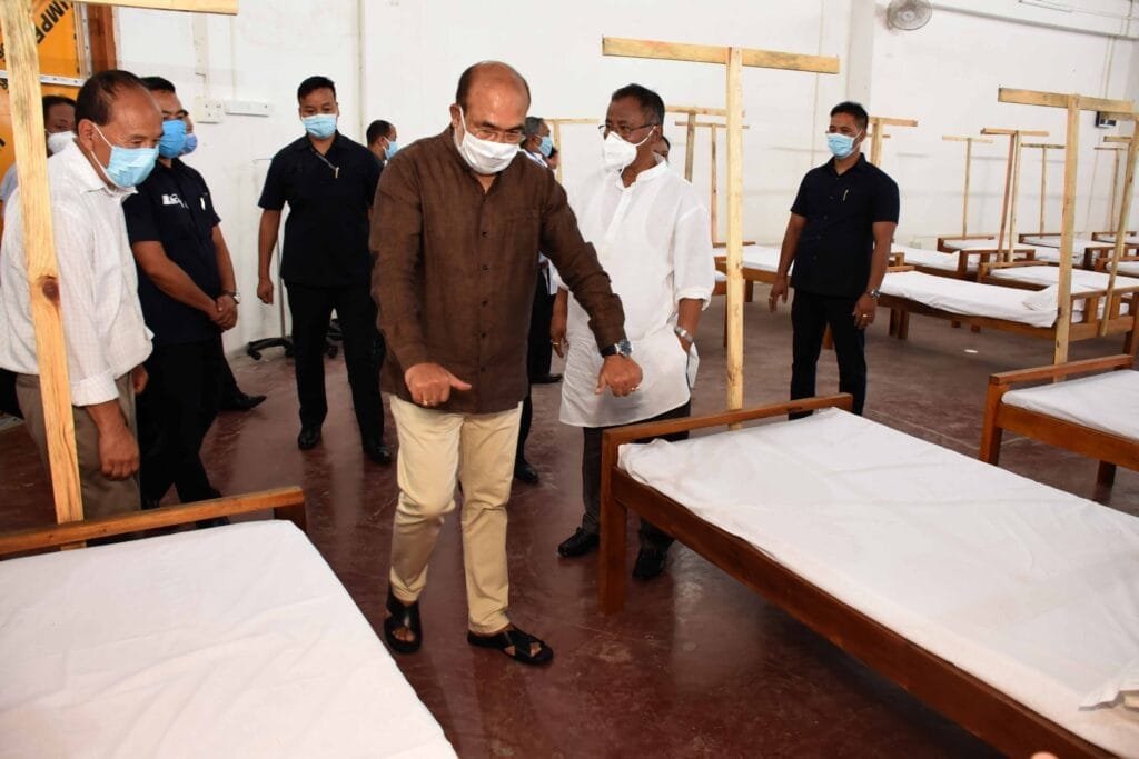 COVID Care Centre Inaugurated in Manipur 2 DSC 3591