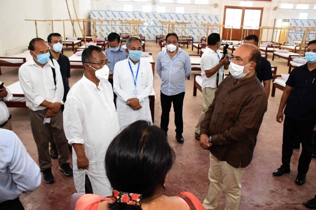 COVID Care Centre Inaugurated in Manipur 3 DSC 3639