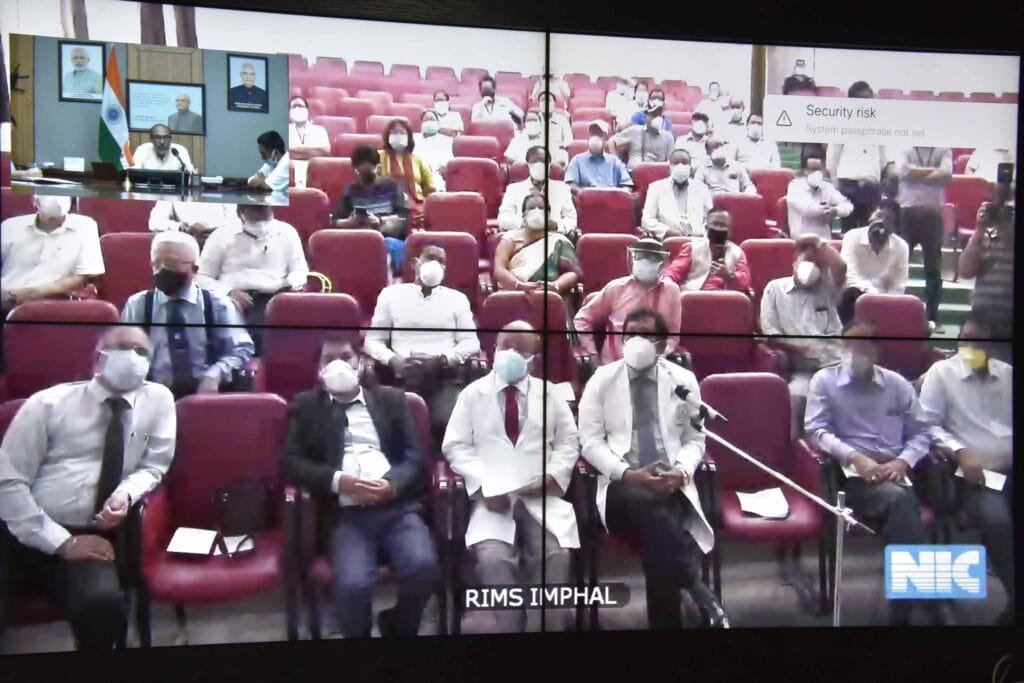 Manipur CM Inaugurates Trauma Centre at RIMS, Imphal 3 DSC 5138
