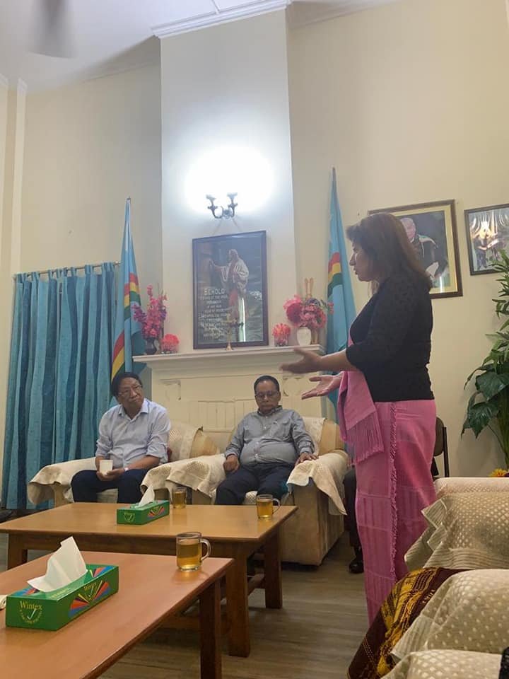 Seven member Naga Women peace delegation called on the Collective Leadership of NSCN IM in Delhi 3 119928928 125991032557464 232567098099480337 n
