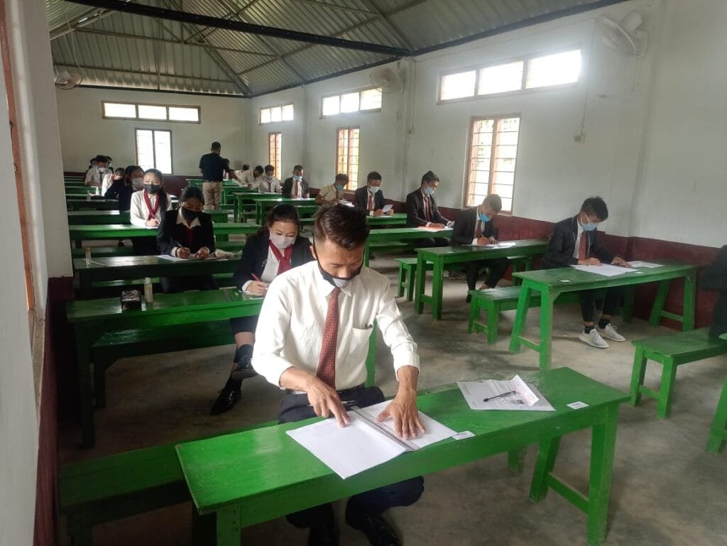 B.A. final exam starts today amid strict adherence to SOP: Senapati 2 WhatsApp Image 2020 09 18 at 10.39.40 AM
