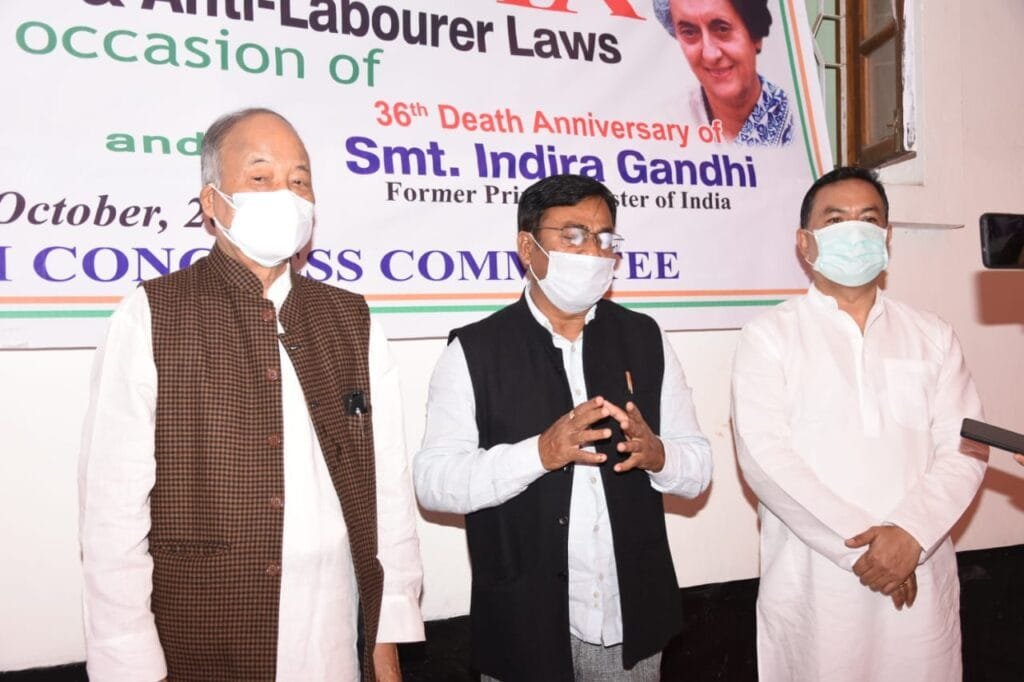 Congress observe Kisan Adhikar Diwas: pledge to restore the rights of the farmers & Labourers 4 IMG 20201031 WA0028