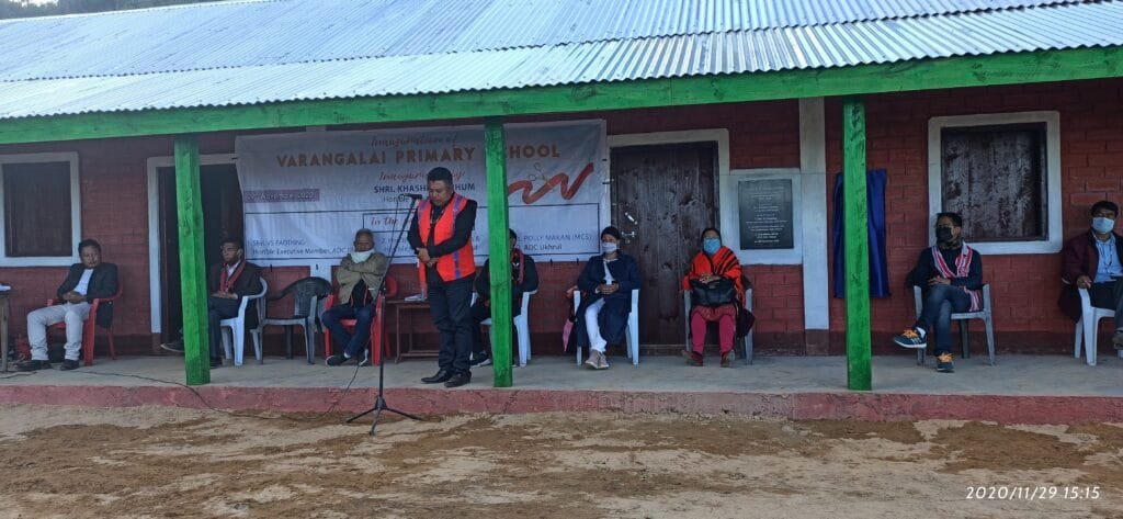 Phungcham's hamlet gets first Govt school 5 IMG 20201129 151523