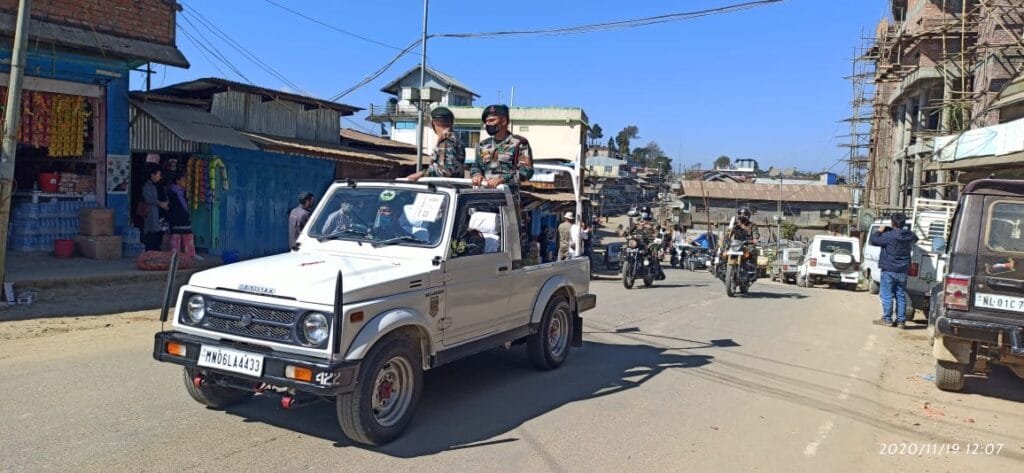 Bike rally held in Ukhrul town to create COVID-19 safety awareness 6 Bike Rally
