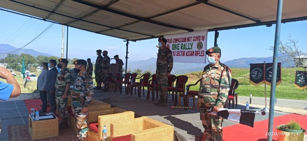 Bike rally held in Ukhrul town to create COVID-19 safety awareness 4 Bike Rally