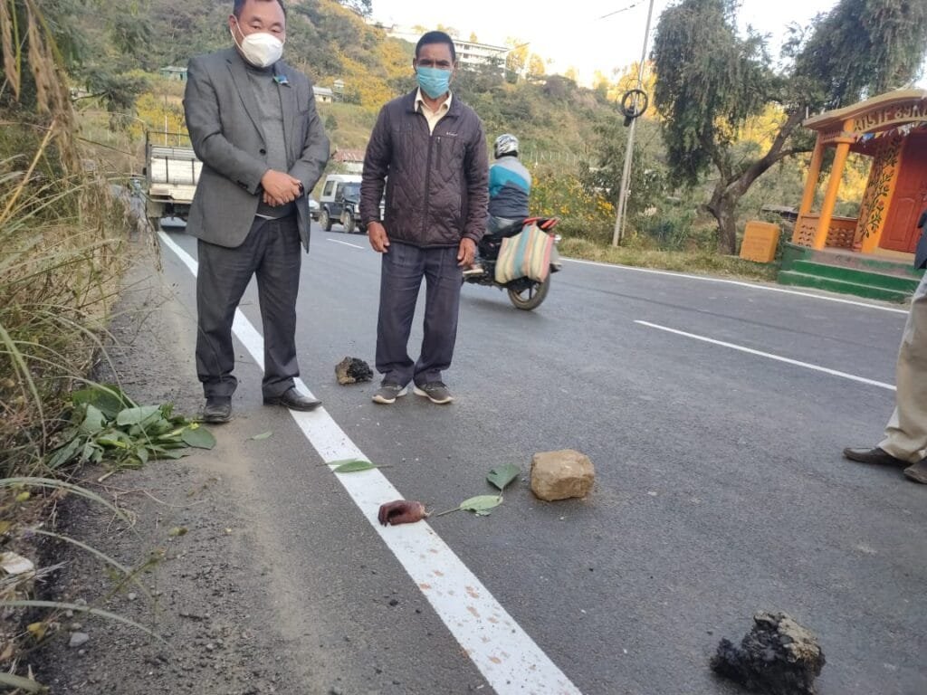 Hand remains found in Maram bazaar; Mao Police on search operation & investigation 1 WhatsApp Image 2020 12 03 at 5.16.12 PM