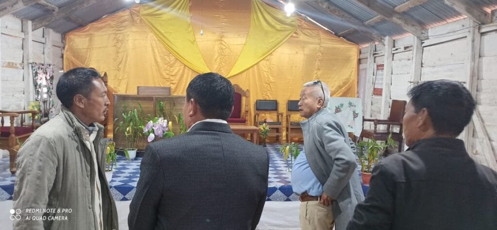 "Government is very much alive and so am I,” Chingai MLA Khashim Vashum tells Ukhrul’s hamlet residents 4 WhatsApp Image 2021 01 23 at 1.18.13 PM