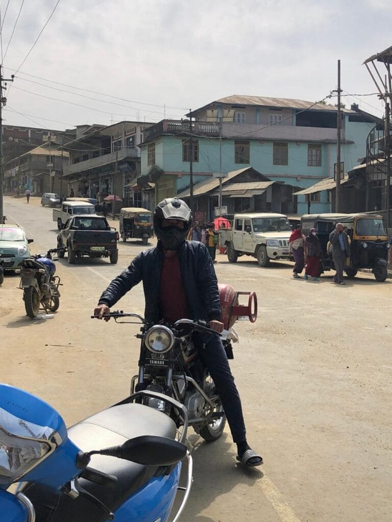 Tamenglong Police Enforces wearing of Helmet for two-wheelers 3 WhatsApp Image 2021 02 20 at 2.03.36 PM 1