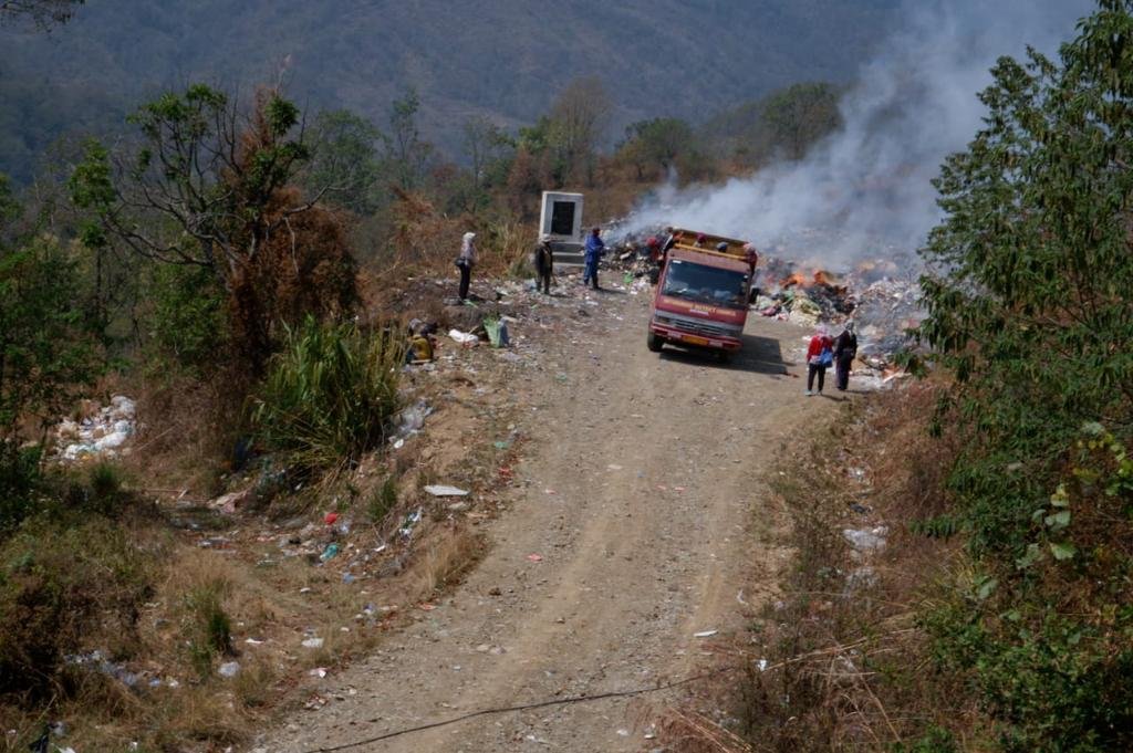 ADC Ukhrul joins BJP celebration with cleanliness, tree plantation drive in Ukhrul town 5 IMG 20210312 WA0018