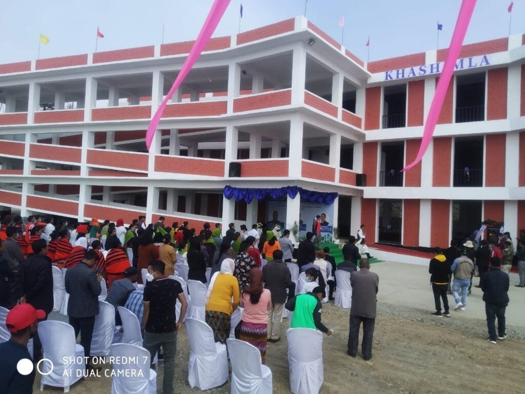 Chief Minister N. Biren Singh virtually inaugurated Khashimla Women Market Complex at Hungpung 3 Khashimla Women Market Complex