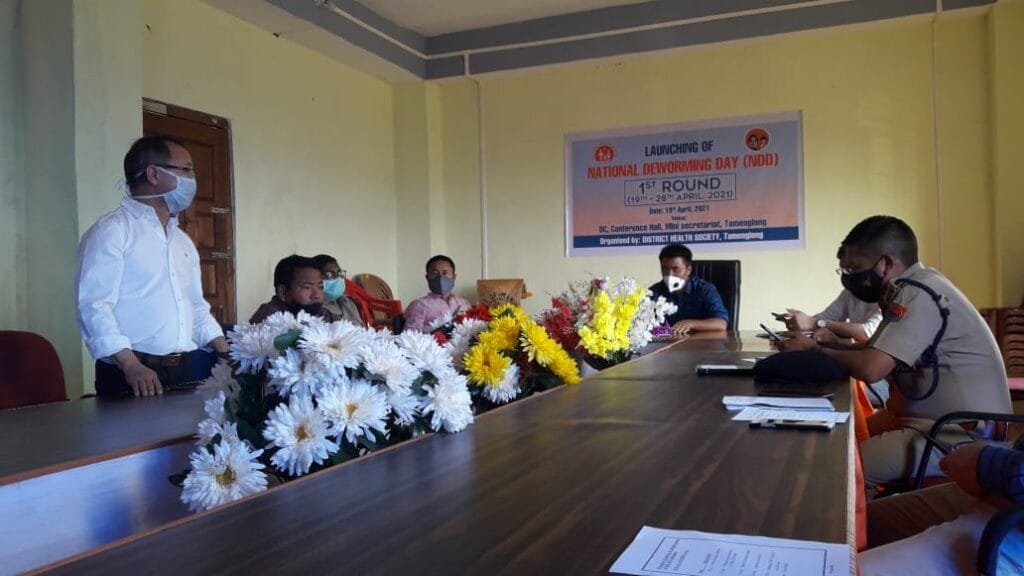 Tamenglong launches District Level National Deworming Day 2 WhatsApp Image 2021 04 21 at 2.22.32 AM