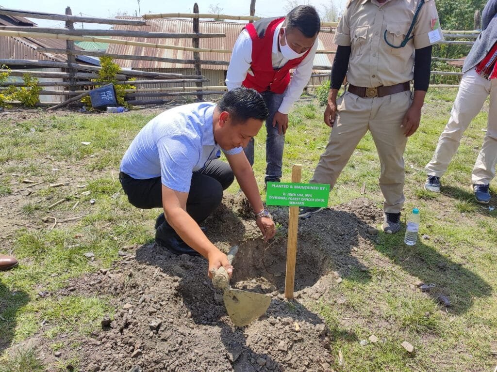 Inspired by COVID-19 recovered Patients planting trees, 1st Bauhinia (Vapah) Festival 2021 observed at Koide village 1 WhatsApp Image 2021 04 26 at 8.14.27 PM