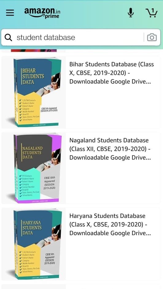 Nagaland, Bihar, Haryana Students' personal database on sale on Amazon; Serious data breach 1 WhatsApp Image 2021 06 18 at 12.19.28 PM