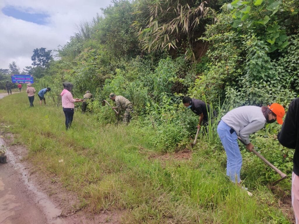 Assam Rifles Organises joint Mega Tree Plantation Drive at Shirui Peak in Ukhrul District 3 Ukhrul Assam Rifles