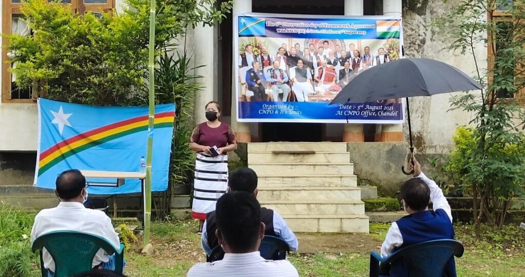 Chandel CSOs, 9 Naga Tribes Presidents observes 'Prayer Service' on the 6th Indo-Naga Framework Agreement Anniversary 3 WhatsApp Image 2021 08 03 at 9.39.56 PM