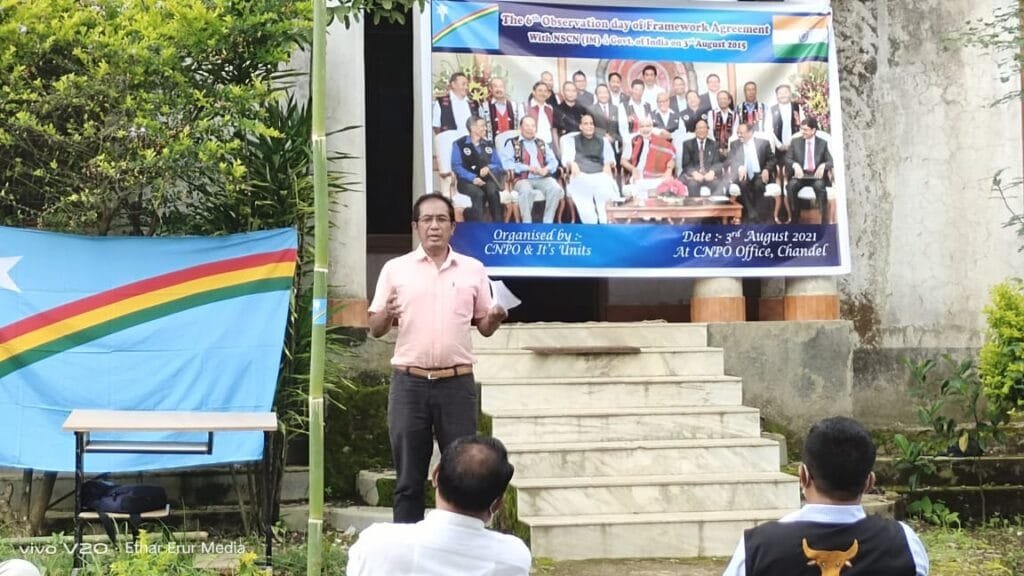 Chandel CSOs, 9 Naga Tribes Presidents observes 'Prayer Service' on the 6th Indo-Naga Framework Agreement Anniversary 5 WhatsApp Image 2021 08 03 at 9.39.57 PM