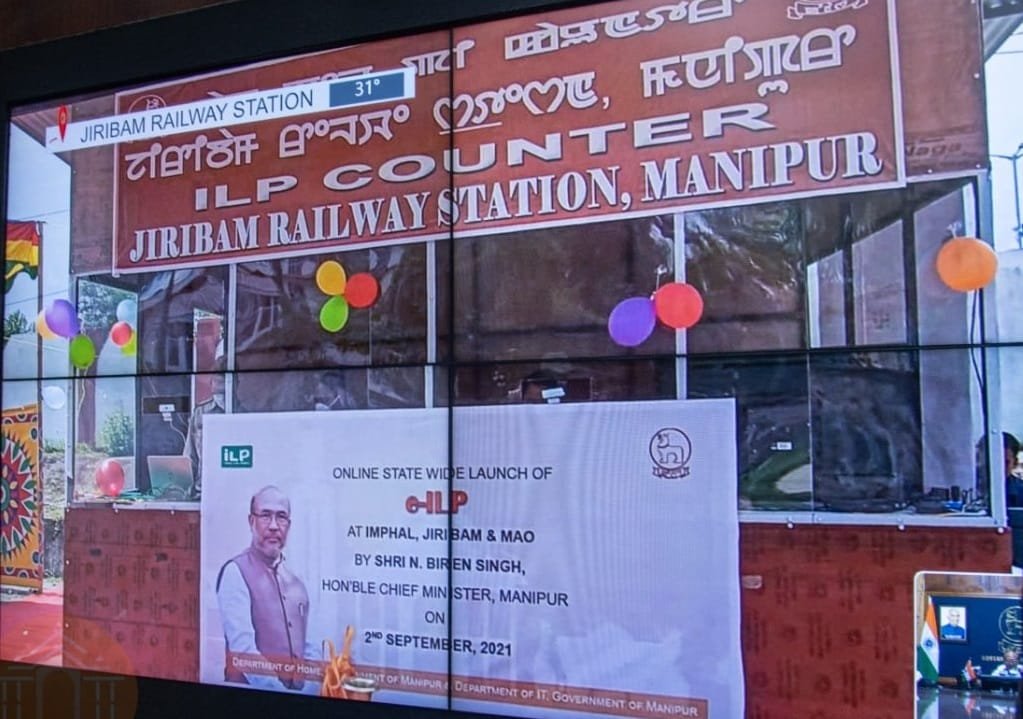 CM N. Biren Singh virtually launched e-Inner Line Permit platform 2 241179099 675931766627748 5843695492750627031 n