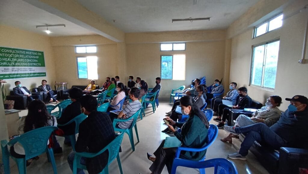 Consultative Meeting on Patient-Doctor Relationship Conducted in Ukhrul 2 WhatsApp Image 2021 09 19 at 7.24.59 PM