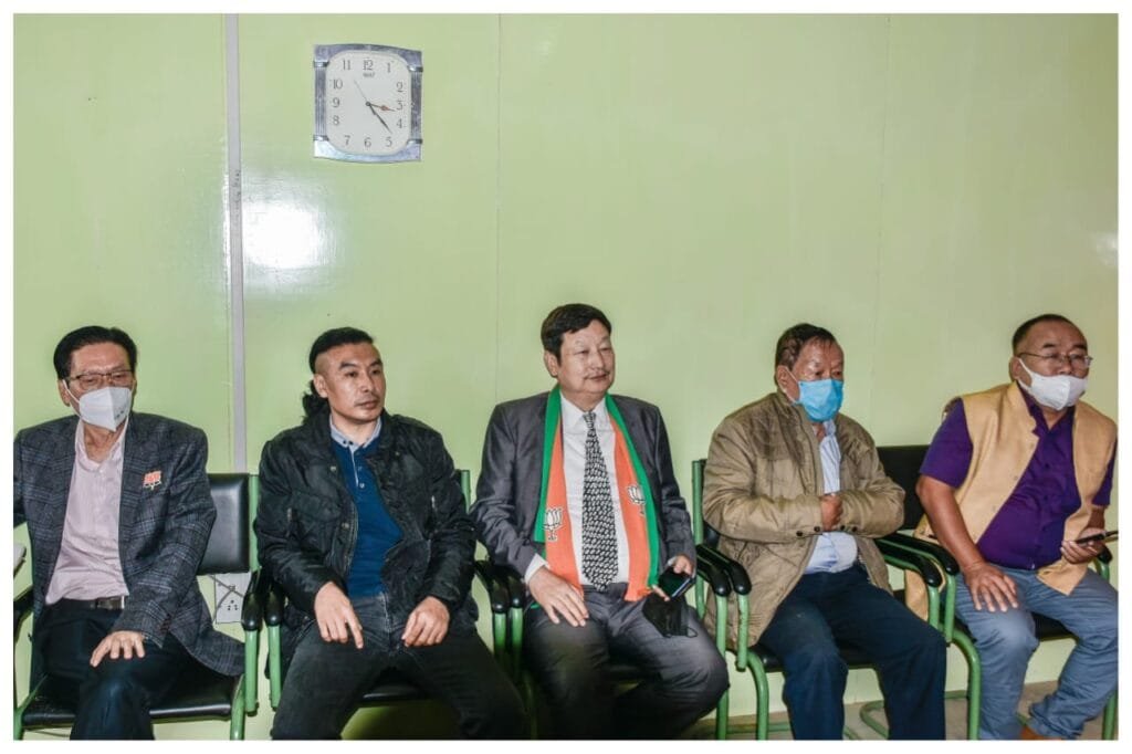 BJP Ukhrul Dist Holds Joint Consultative Meeting 2 BJP Ukhrul dist