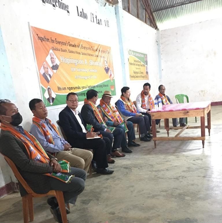 Hopingson A Shimray Kick Starts Campaign in 43-Phungyar A/C 2 Hopingson A Shimray 43 Phungyar