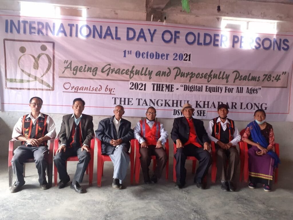 "Stop Living for Today. It will be only Once. Think for tomorrow", MLA Alfred Kanngam on International Day of Older Persons 2 WhatsApp Image 2021 10 04 at 3.44.11 AM