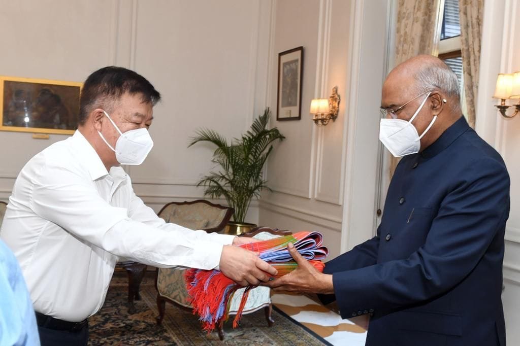 Manipur Tribal Representatives of HAC Calls upon President Ram Nath Kovind 2 WhatsApp Image 2021 10 05 at 2.16.14 PM 1