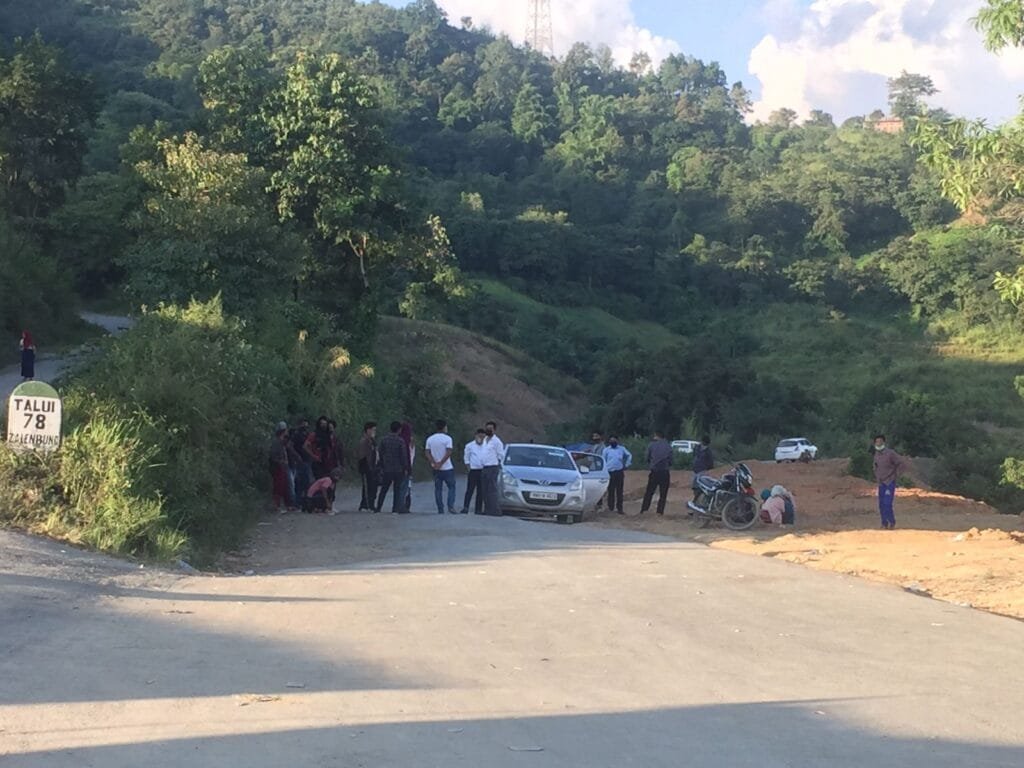 First Day of 48-hour Roads Bandh Cuts off Ukhrul and Kamjong Districts 3 WhatsApp Image 2021 10 06 at 9.33.02 PM
