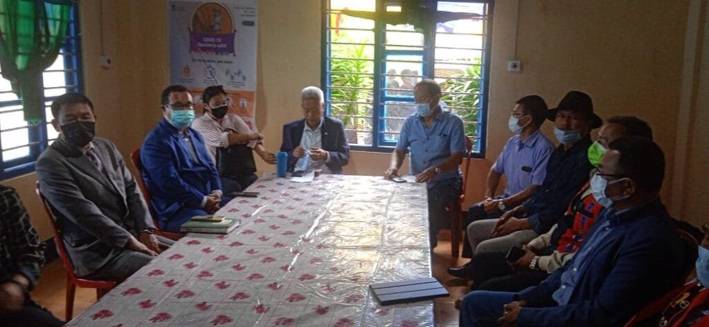 MLA Khashim Vashum Inaugurates 500 capacity PSG Oxygen Plant of CHC Somdal 2 WhatsApp Image 2021 10 08 at 11.27.51 AM