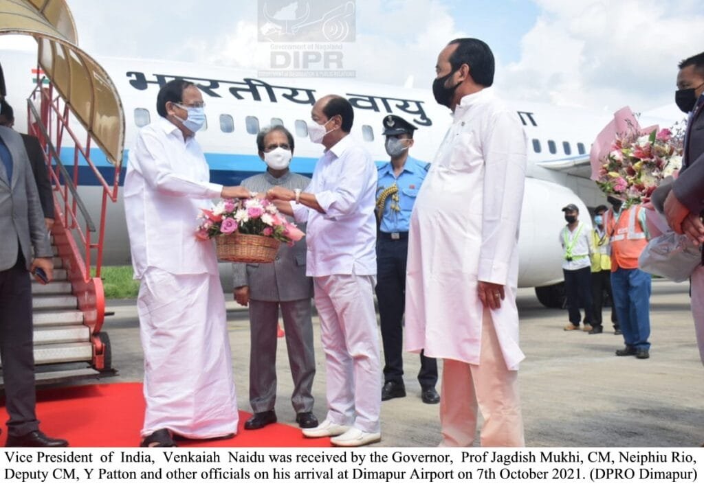 Vice President in Nagaland: Calls to Protect and Preserve Northeast Region Bio-Diversity 2 WhatsApp Image 2021 10 08 at 11.41.39 AM 1