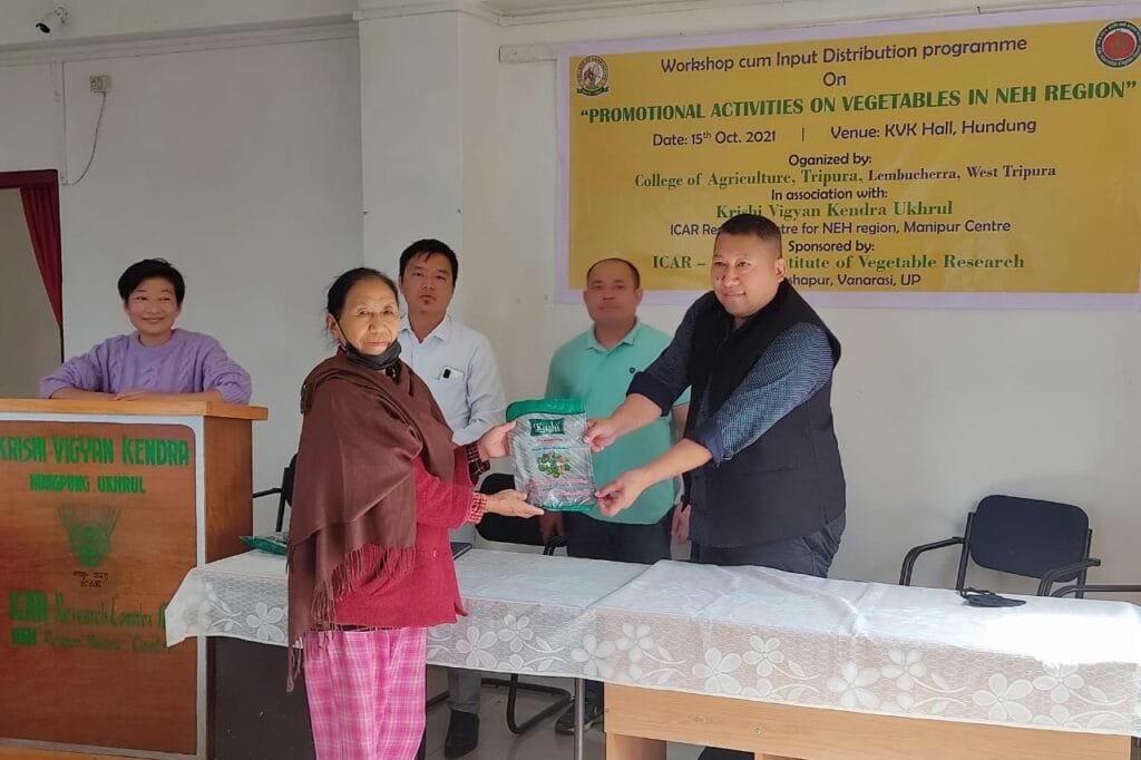 Agri Input Distribution Cum Workshop Held at Hungpung 2 WhatsApp Image 2021 10 20 at 11.52.15 PM