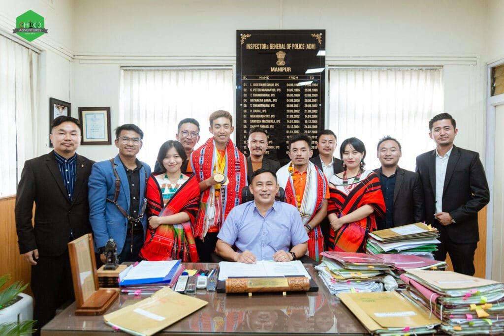 Adonis Khariksing Tangpu, National MTB Champion Felicitated 4 Adonis