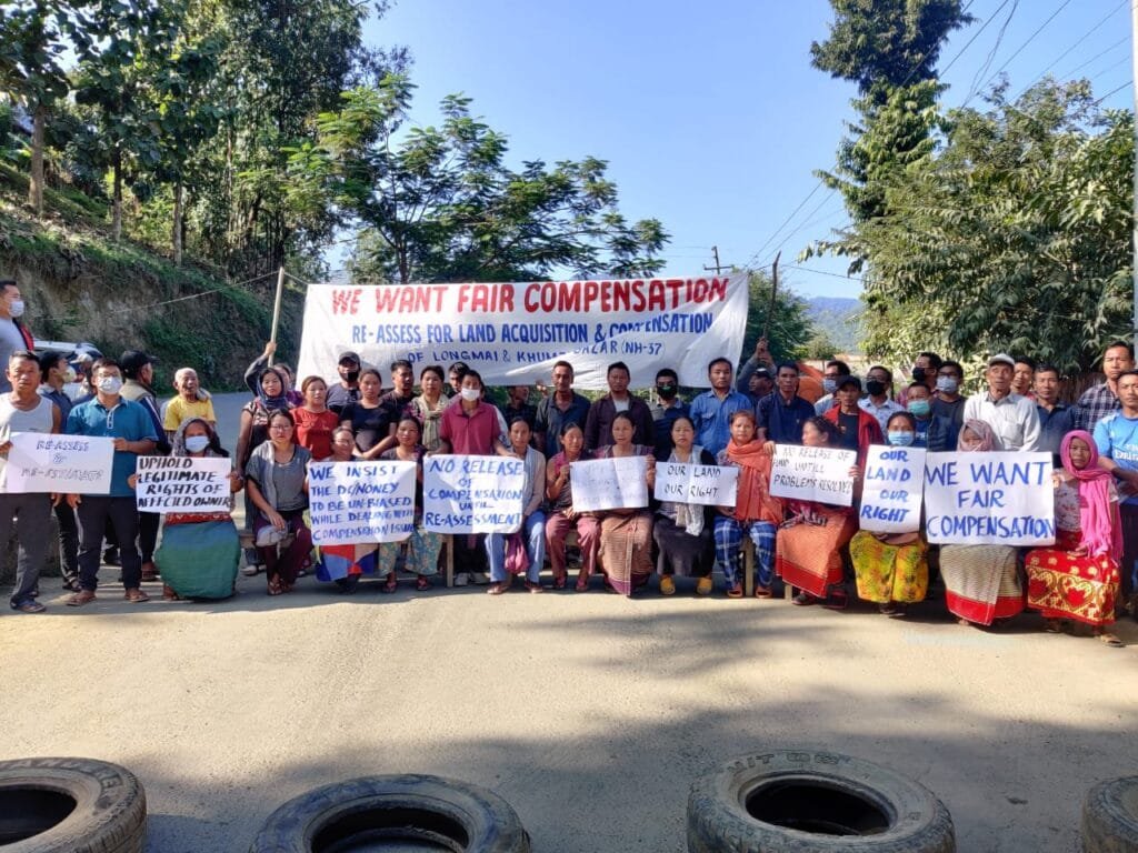 24-Hour Bandh along NH-37 Imphal- Jiribam Road Affects Normal Life 2 Noney and Tamenglong Districts