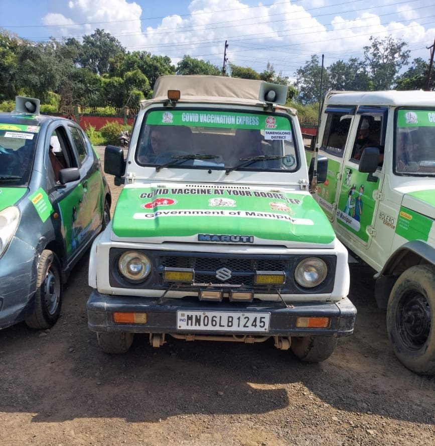 With 33% vaccination rate, Tamenglong begins door-to-door Covid-19 vaccination drive 2 Tamenglong vaccination drive