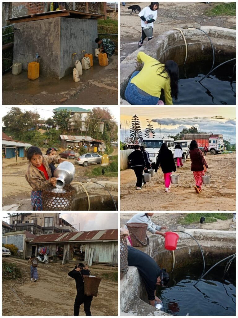 Ukhrul water crisis in dry winter; Needs additional water sources to sustain 2 Ukhrul Water Scarcity