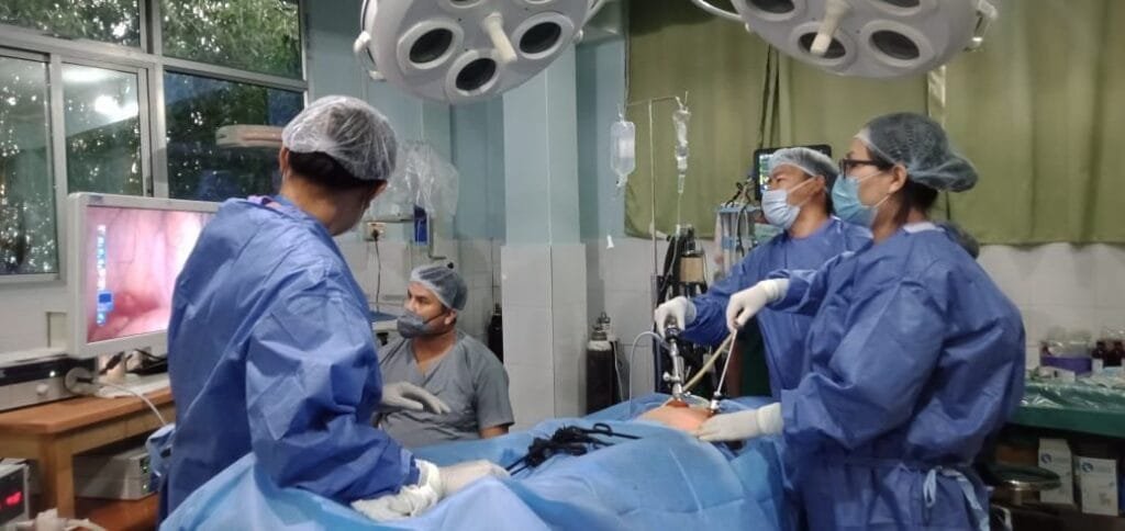 1st All Tangkhul Medicos Association general conference cum free surgical camp begins 4 gynaecologist laparoscopic surgery