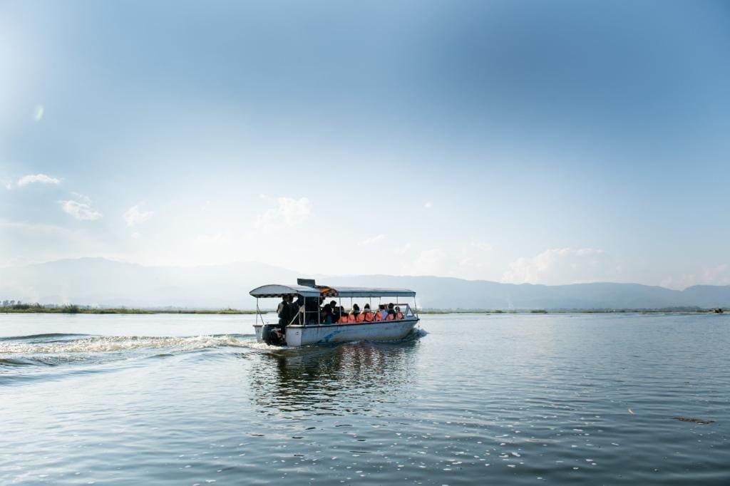 Union Minister Bhupender Yadav visits Loktak Lake and Keibul Lamjao National Park 2 384bfd68 d5bd 4a35 b19a 552215655838