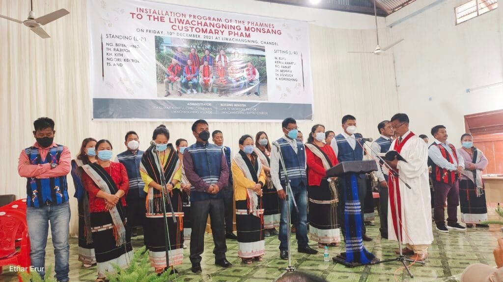 Monsang Customary 'Pham Eka' at Liwachangning village Chandel Held 2 Liwachangning village Chandel
