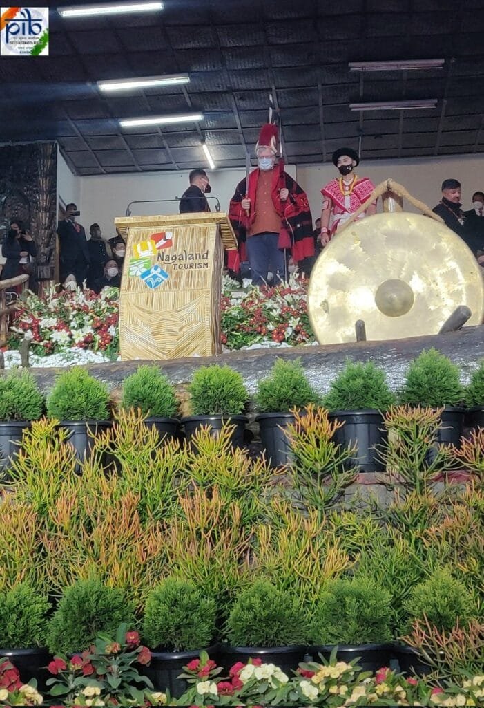Hornbill Festival 2021 begins with the bang of a gong 2 Naor Gilon