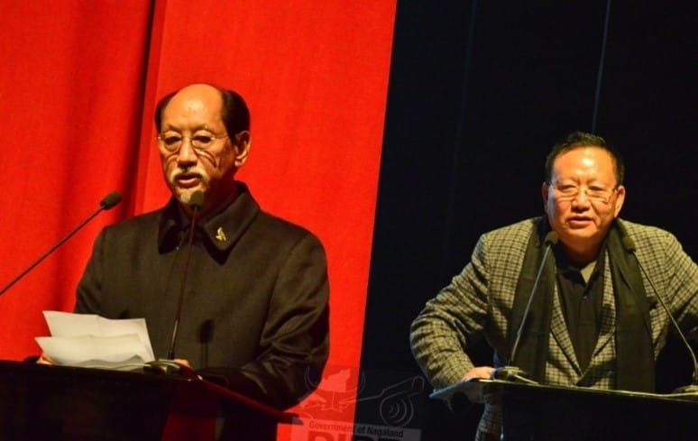 Tribute to Oting tragedy, mulls to repeal AFSPA 2 Rio and Zeliang speaking at the tribute programme