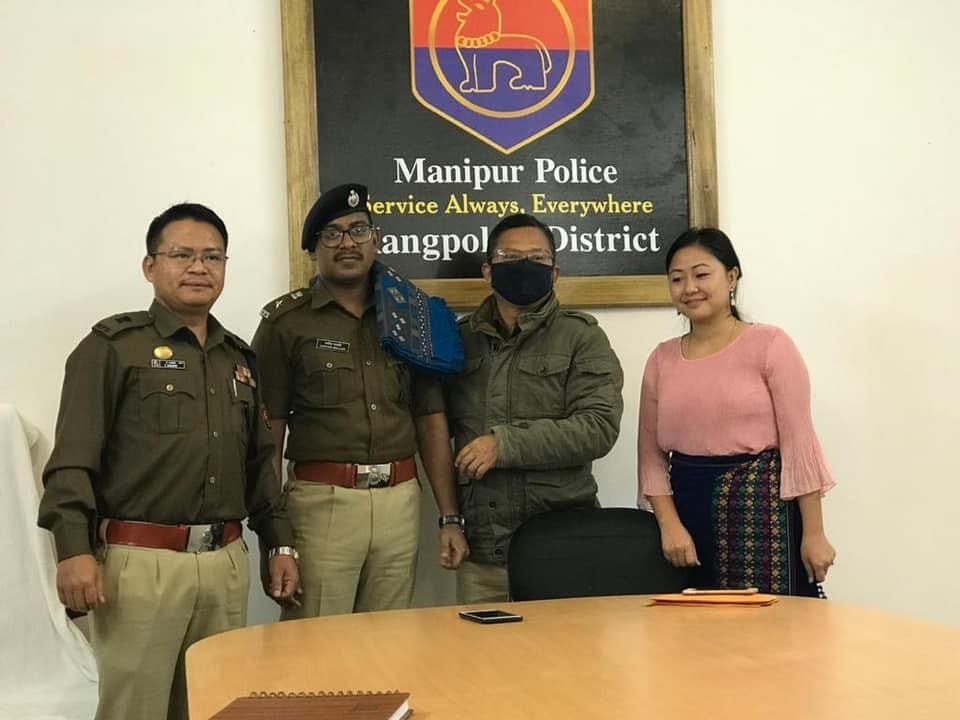 Kangpokpi Dist police bids adieu to outgoing SP, Amrita Sinha IPS takes charge 2 SP Karthik Malladi 1