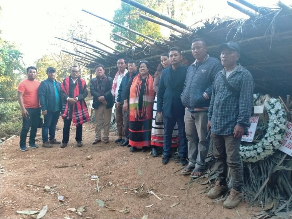Leaders of UNC, ANSAM, NWU visit Oting village 2 image 1