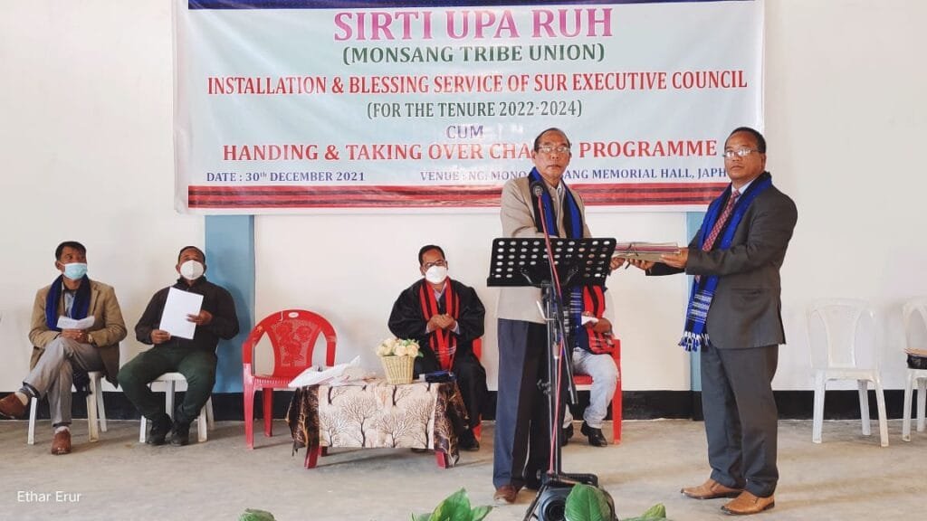 Sirti Upa Ruh (Monsang Tribe Union), Change of Guard Programe held 1 image 4