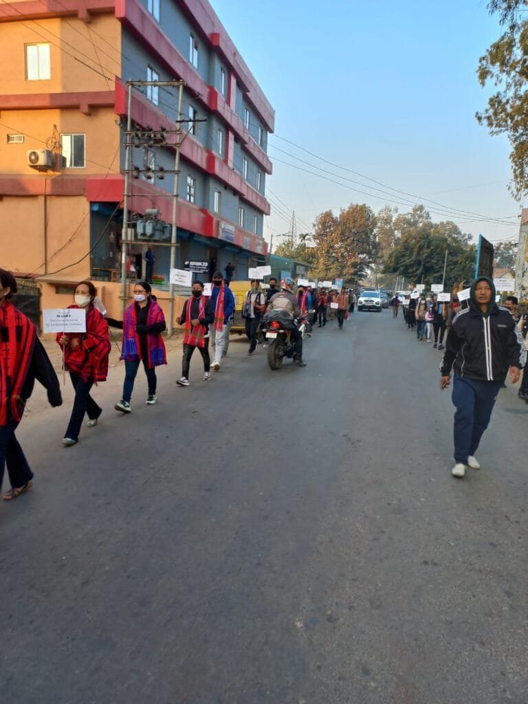 Walkathon from Dimapur to Kohima for Justice, to repeal AFSPA 5 AFSPA 2