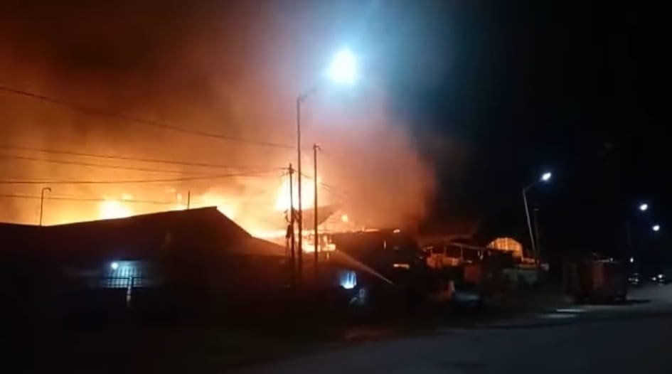 Fire razes two Fishery quarters in Ukhrul 2 Fire in Fishery Ukhrul 2