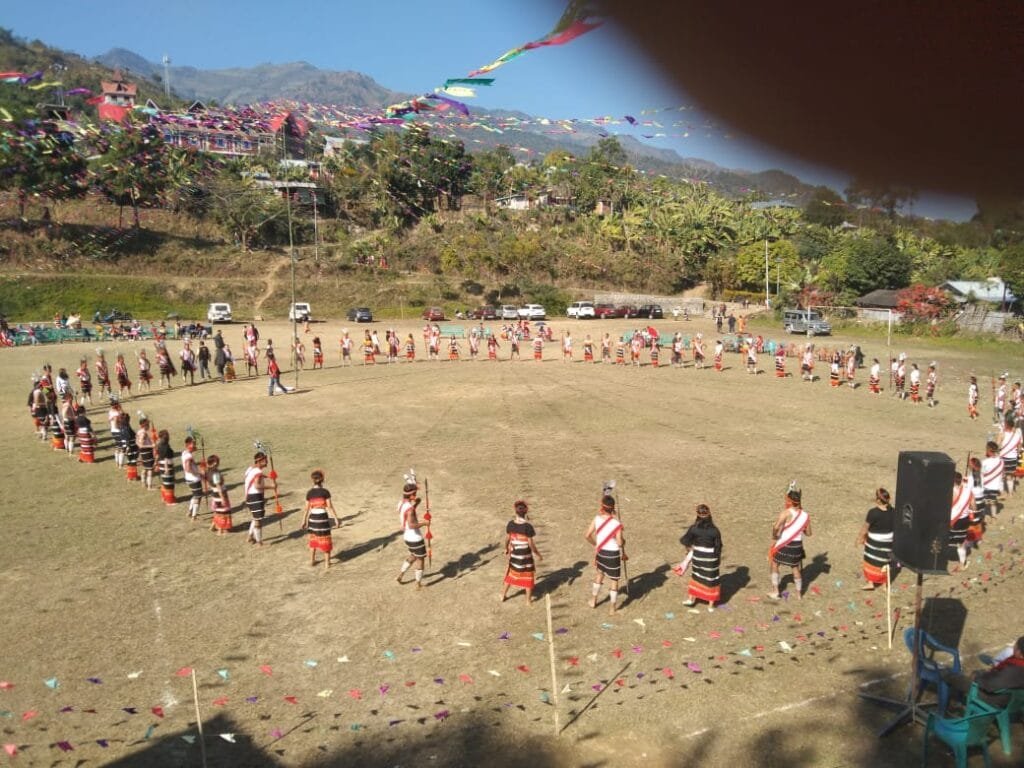 Liangmai Makhan village celebrates 'Chagan Phungjanbo Ngee' 2 Makhen Pix Two
