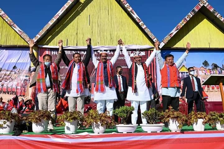 CM Biren visits Ukhrul; Confident of BJP capturing power in the district 2 Biren