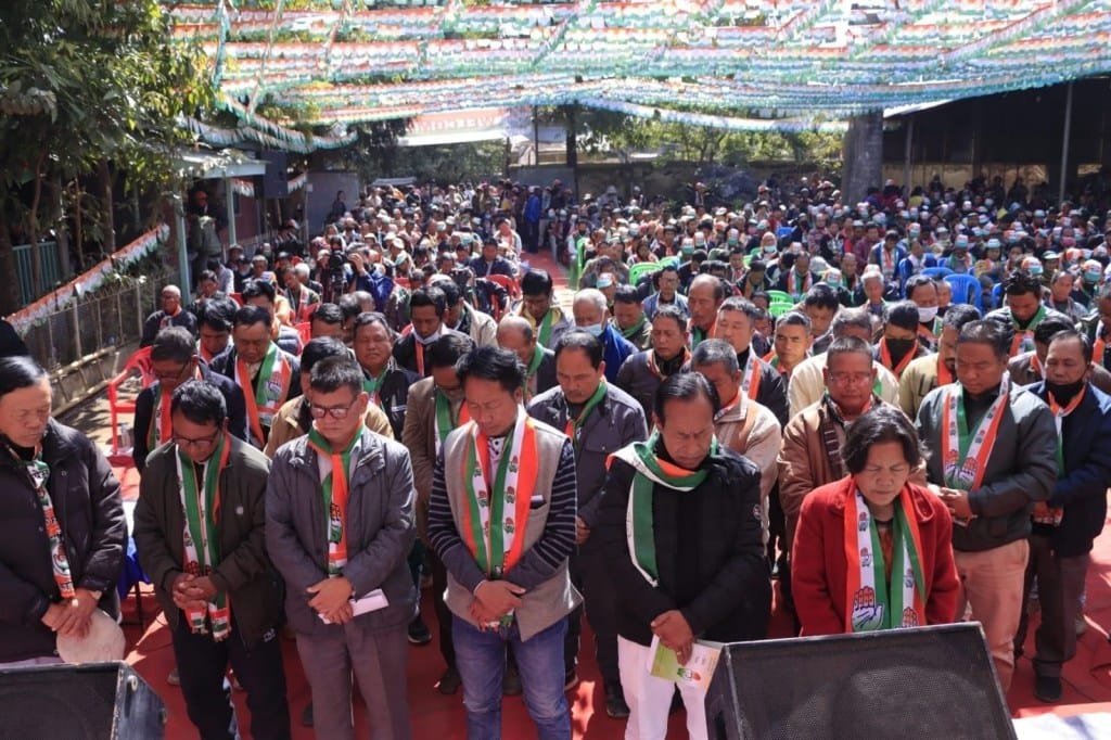 TN Haokip: Article 371(C) under threat if BJP continues to be in power 1 Congress