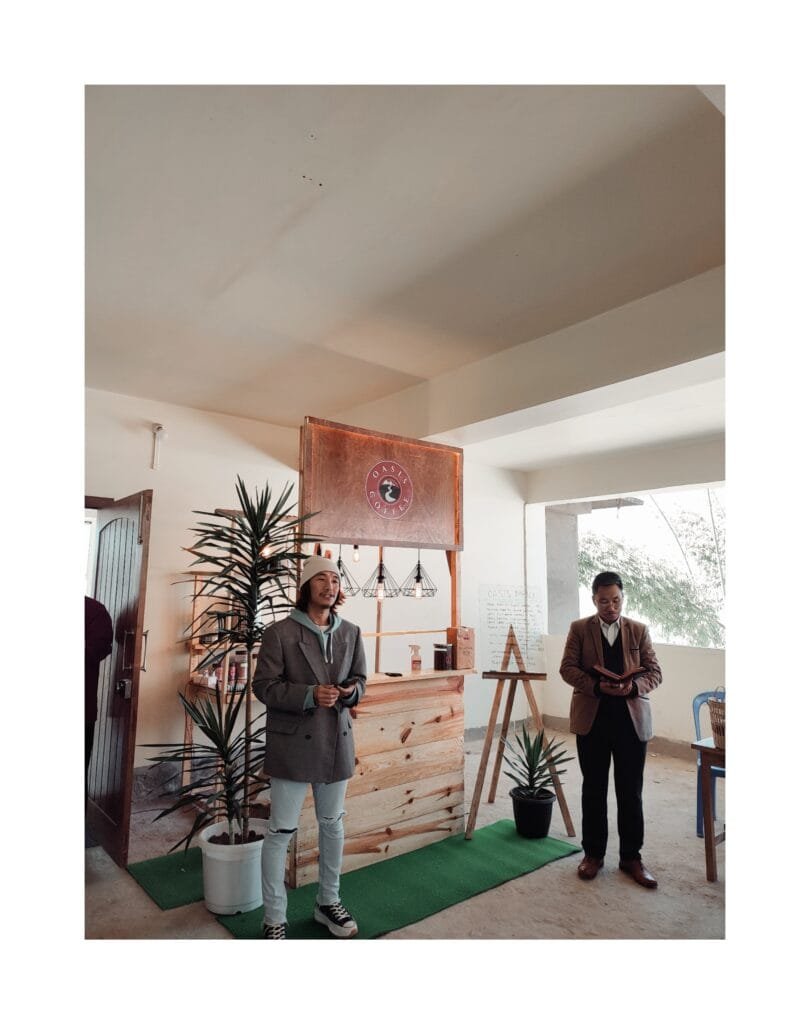 Oasis Youth Point officially launches Oasis Coffee takeaway shop in Ukhrul 1 Oasis