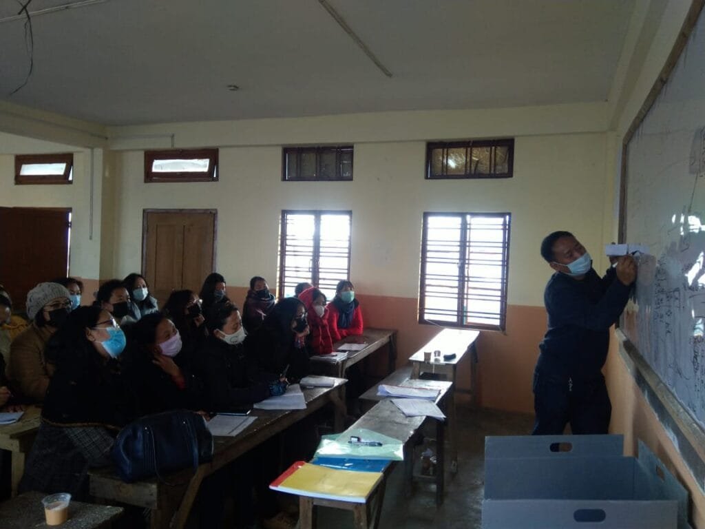 Manipur 2022 polls: 2nd round of women polling personnel training for Ukhrul & Kamjong held 2 Ukhrul 1 1