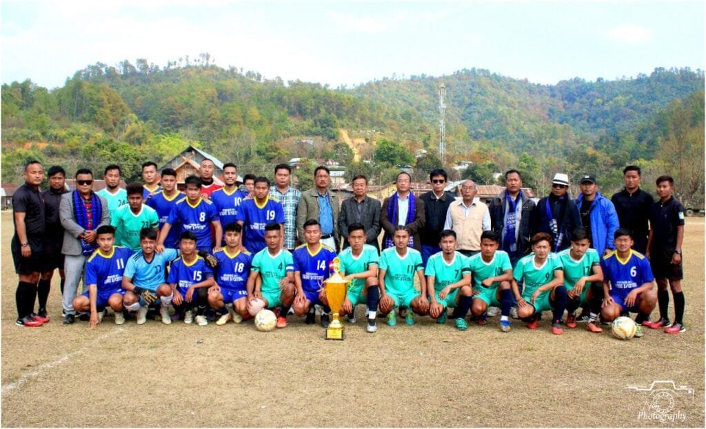 Japhou Youth Club Observes 'Thanksgiving Celebration' 2 Final Team Japhou A Khoriibung With Dignitaries